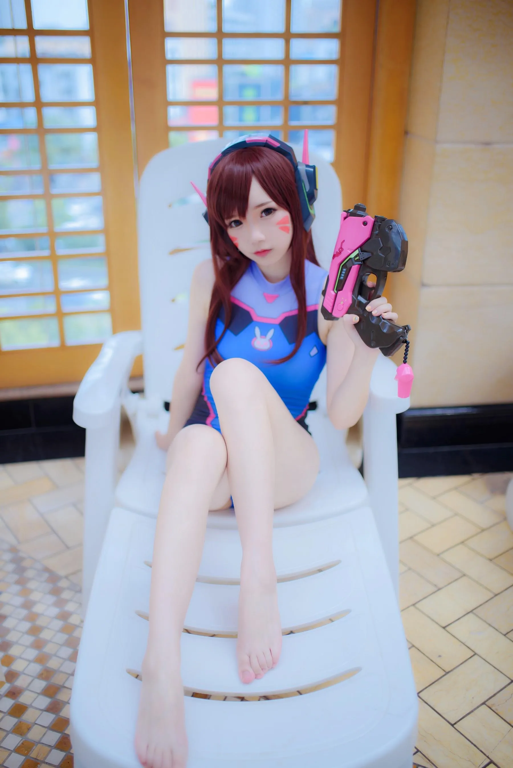 雪晴Astra – NO.02 Overwatch-D.Va水着写真 [31P]插图7